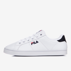 Fila Court Deluxe - Miesten Urheilukengät - Valkoinen/Laivastonsininen | FI-55530